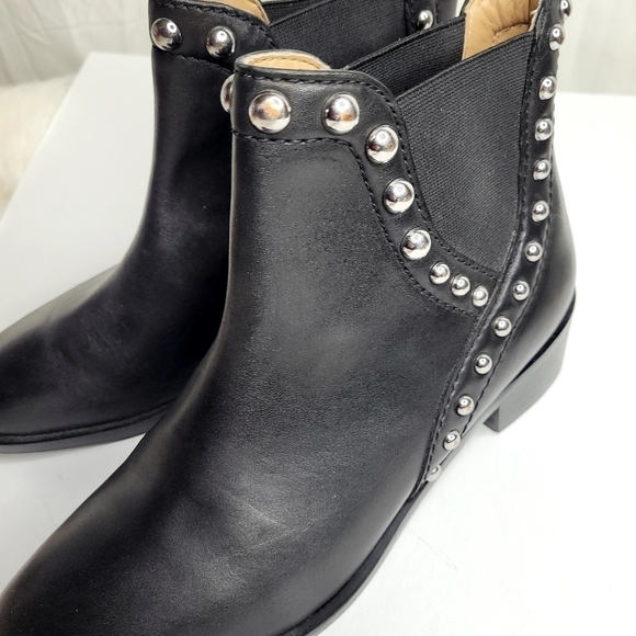 Zara Black Studded Booties - Picture 13 of 13